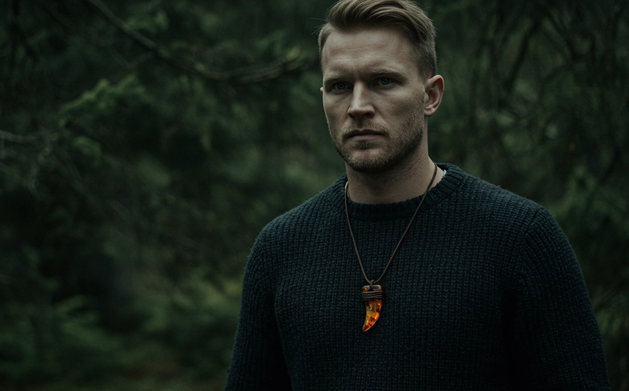 Kuloni vīriešiem Vīriešu kuloni no Baltijas dzintara | Kulonu interneta veikals no Latvijas